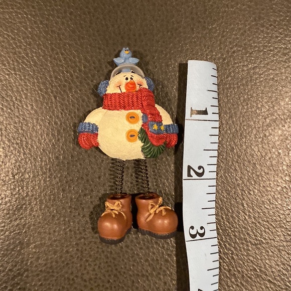 Christmas Snowman Holiday Brooch Pin - Picture 7 of 8